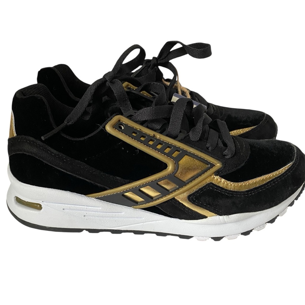 Brooks Regent Shoes Black/Gold Size 7 New